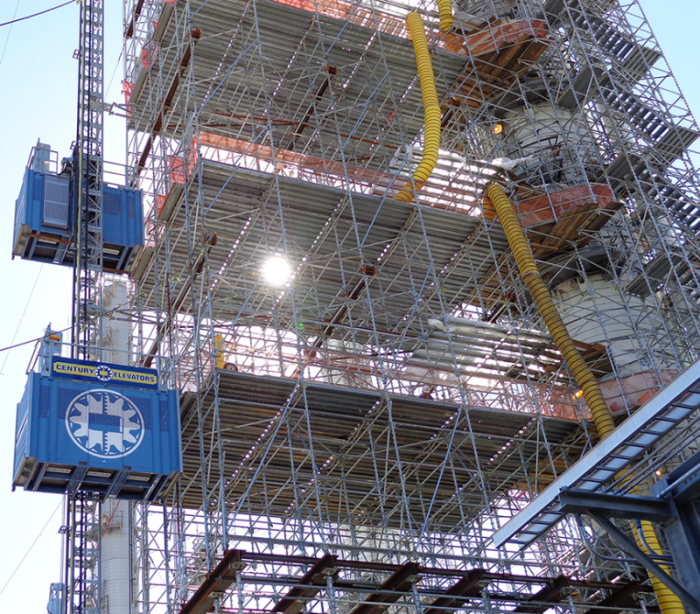 Discover more about our soft craft services, such as scaffolding.